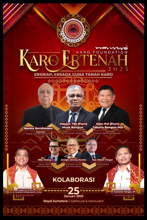 Karo Foundation Gelar Sosialisasi untuk Masyarakat Karo di Medan